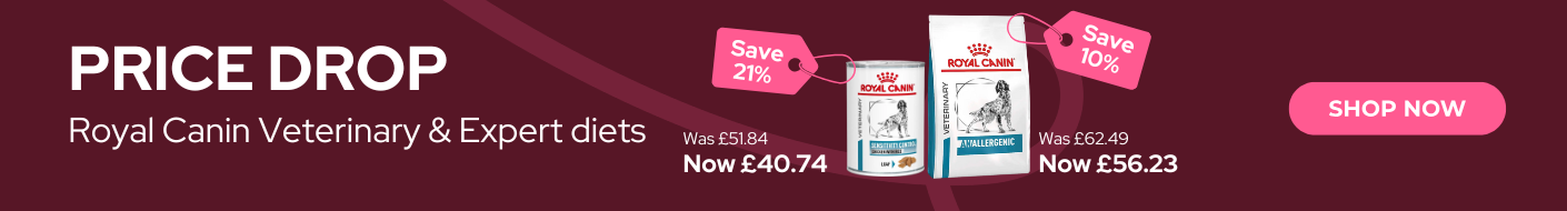Product picture of Royal Canin Anallergenic Dog Food with 'save 21%' and 'save 10%' sale tags