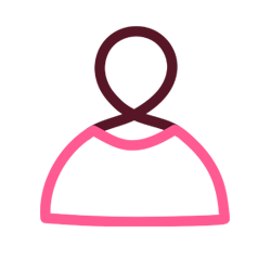 outline of person