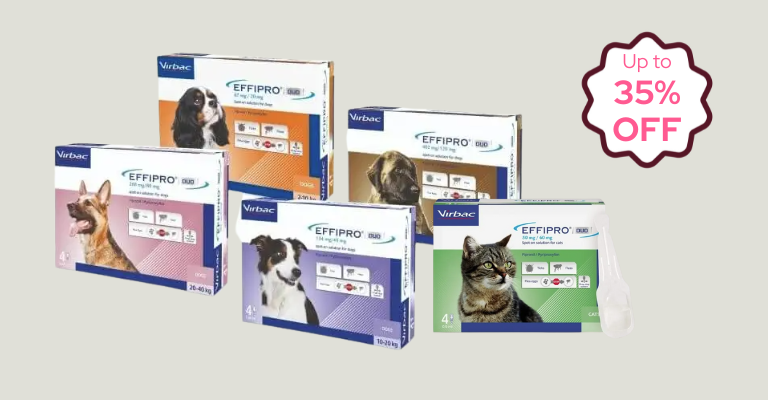 Up to 35% off Effipro Flea treatments