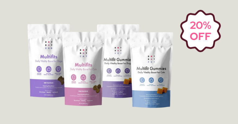 20% off DotDotPet Supplements