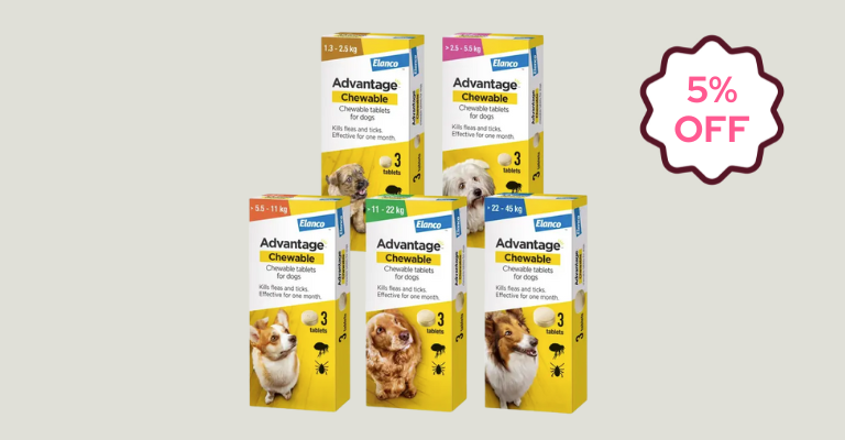 5% off Advantage Chewables