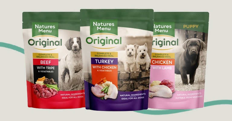 Product images of Natures Menu natural dog food