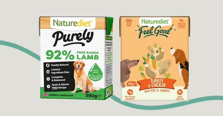 Produc tpicture of nature diet natural dog food